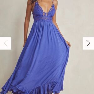 Free People Adella Maxi Slip Dress size small